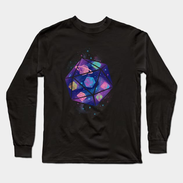 Universe dice! Long Sleeve T-Shirt by rikolaa